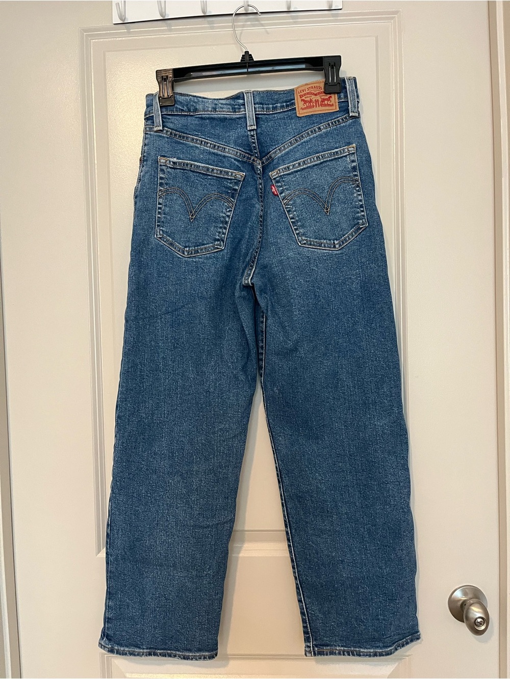 Levi’s High-Rise Ribcage Straight Leg Ankle size 27x27 - Picture 3 of 8